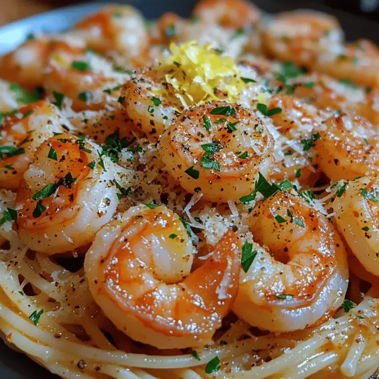 To truly appreciate the Zesty Lemon Garlic Shrimp Pasta, it's essential to understand the key components that come together to create this delightful dish. Each ingredient plays a pivotal role, contributing to the overall flavor profile and texture.