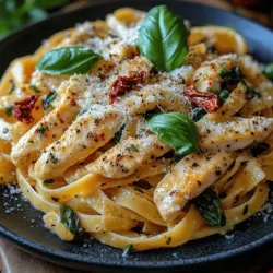 In the culinary world, certain dishes have the power to evoke emotions and create memorable experiences, and "Irresistible Marry Me Chicken Pasta" is one such dish. This creamy, flavorful pasta combines tender chicken, vibrant sun-dried tomatoes, and fresh spinach, all enveloped in a rich sauce that’s sure to impress anyone at your dinner table. Perfect for special occasions or a cozy family meal, this recipe guarantees to win hearts and make every bite a celebration of flavor.