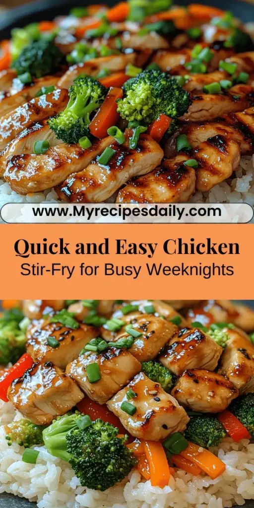 Discover the joy of making a quick and easy chicken stir-fry that’s perfect for busy weeknights! This vibrant dish combines lean chicken breast with a colorful array of fresh vegetables, all cooked in a matter of minutes using the stir-frying technique. Learn about essential tools, ingredient options, and cooking tips that ensure your stir-fry is flavorful and nutritious. Check out this recipe to impress your family with a healthy and satisfying meal!
