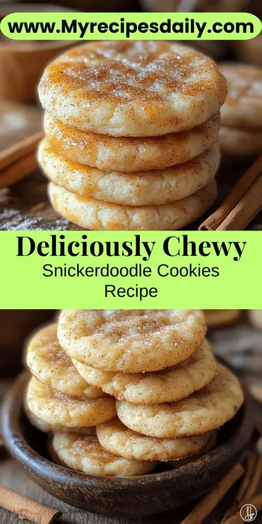 Discover the joy of baking with our recipe for perfectly chewy snickerdoodle cookies. These scrumptious treats feature a delightful tender interior, crisp edges, and a heavenly cinnamon-sugar coating that elevates their flavor. With essential ingredients like cream of tartar and a simple step-by-step guide, you'll create cookies that bring warmth and nostalgia to any occasion. Perfect for sharing with loved ones or enjoying with a cozy drink, these snickerdoodles are a must-try!