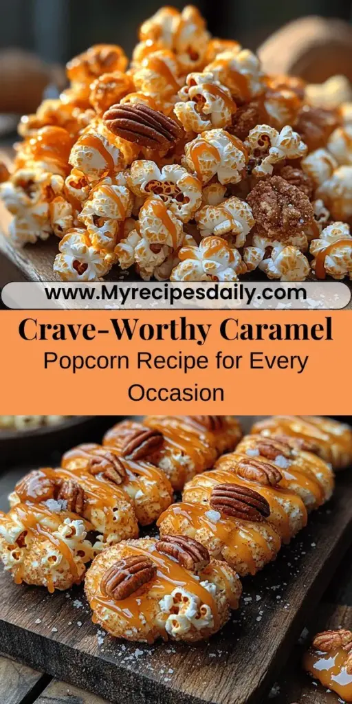 Discover the magic of homemade caramel popcorn with our easy guide to creating this crispy, crave-worthy treat! Perfect for movie nights, gatherings, or just a sweet indulgence, this recipe walks you through the steps from popping the perfect kernels to creating an irresistible caramel coating. You'll learn the essential ingredients, techniques for a crunchy texture, and fun variations to personalize your popcorn. Elevate your snack game and enjoy this classic favorite anytime!