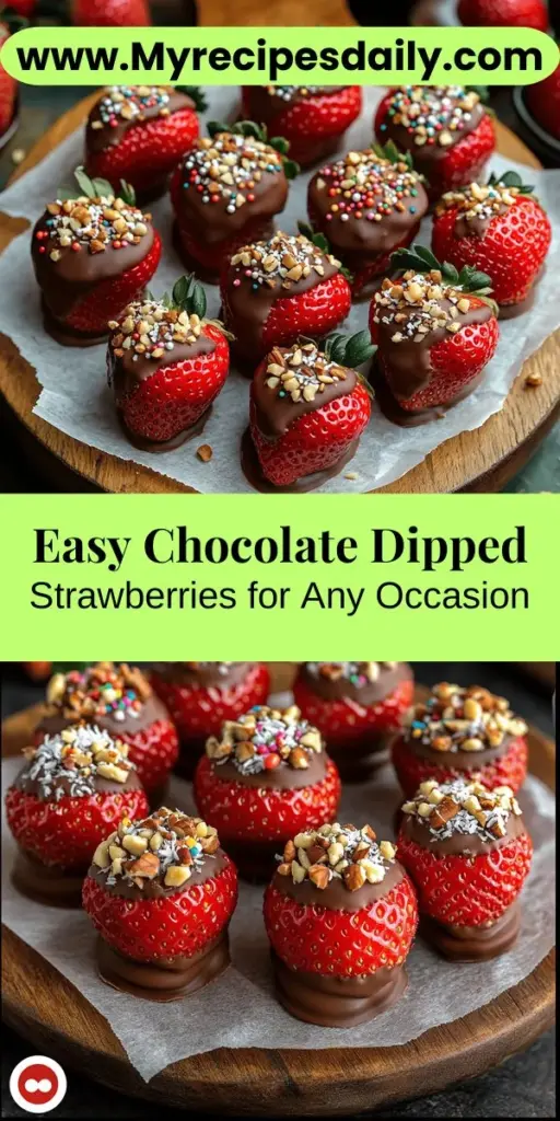 Indulge in the timeless delight of chocolate dipped strawberries with this easy guide to creating the perfect treat. Whether for romantic occasions or festive celebrations, these elegant desserts combine ripe, juicy strawberries with rich chocolate for a flavor explosion. Learn about the essential ingredients, preparation techniques, and creative topping ideas that will impress your guests and transform simple strawberries into a stunning sweet experience. Perfect for any gathering!