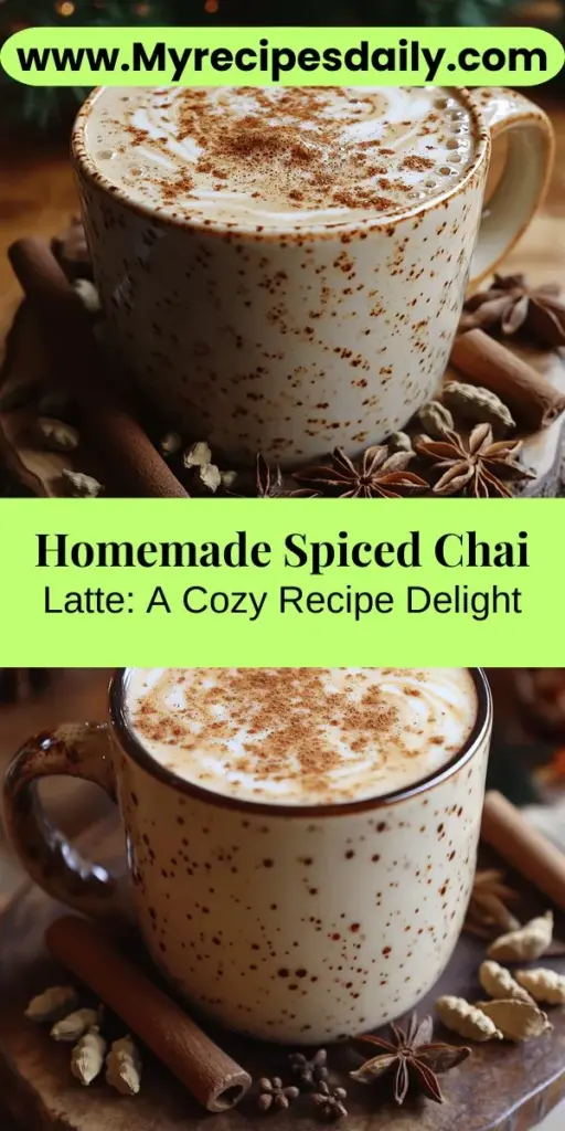 Indulge in the flavors of homemade comfort with the Spiced Chai Latte Delight recipe! This aromatic drink blends rich black tea with soothing spices like cinnamon, cardamom, and ginger, offering both warmth and nostalgia. Perfect for cozy evenings or gatherings, this recipe not only highlights the cultural significance of chai but also invites you to experiment with your choice of milk and sweeteners. Discover the art of brewing a delightful chai latte right at home!