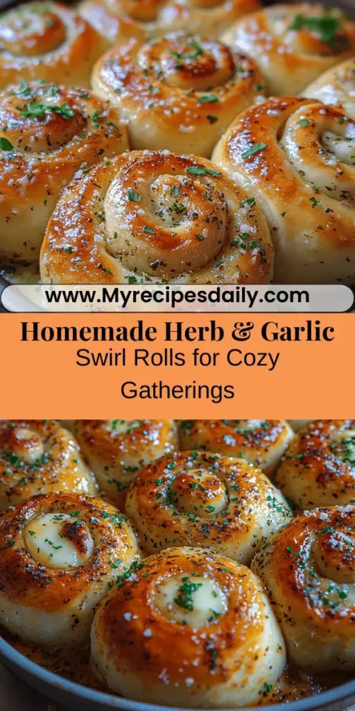 Experience the joy of baking with homemade Herb & Garlic Swirl Rolls, a perfect blend of savory flavors and soft, pillowy texture. These rolls are not just delicious but also elevate any meal, from family dinners to special occasions. Learn about the essential ingredients and step-by-step instructions to create these delightful rolls. Infuse your personality into each batch and create memorable moments around the dinner table with your loved ones. Baking bread is a rewarding journey that transforms simple ingredients into heartwarming delights.