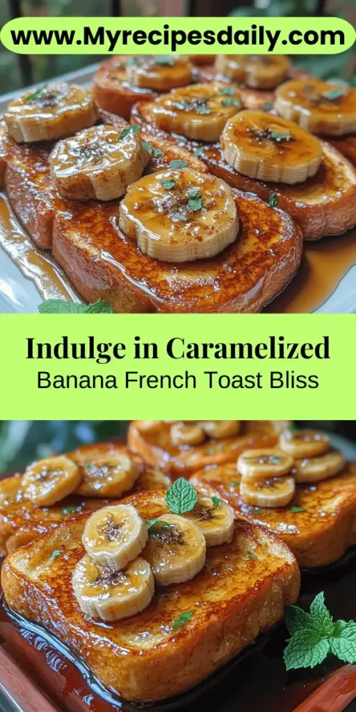 Indulge in the delightful experience of making Caramelized Banana French Toast, a delicious twist on a classic breakfast favorite. This recipe transforms the traditional French toast with rich, buttery brioche or challah bread soaked in a creamy custard, then topped with warm, caramelized bananas. It’s easy to prepare, making it perfect for any occasion, and the combination of flavors and textures creates a comforting and visually stunning dish that will impress your family and friends. Discover the simple steps to achieve the perfect French toast and elevate your breakfast game!