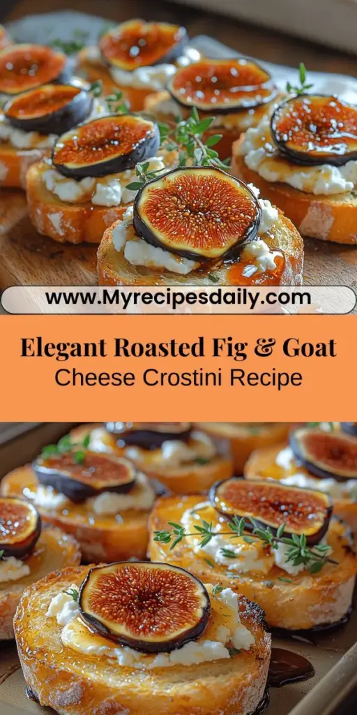Discover the charm of Roasted Fig & Goat Cheese Crostini, the perfect appetizer for any occasion. This sophisticated yet simple dish features sweet, caramelized figs paired with creamy goat cheese on crunchy toasted baguette slices. Easy to prepare, this visually stunning and delicious treat will wow your guests. Explore the history, versatility, and key ingredients that make this crostini a must-have at your next gathering, elevating your dining experience like never before.