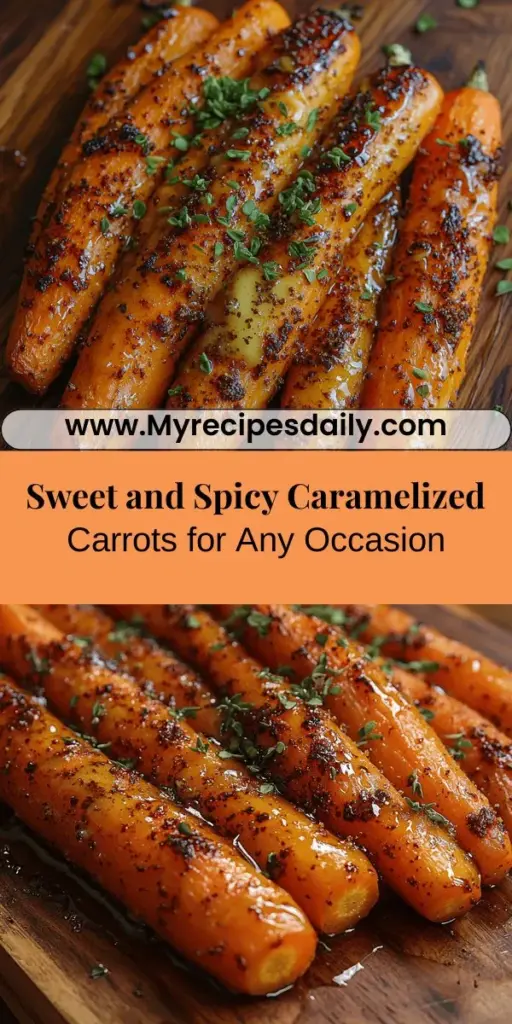 Discover the perfect balance of flavors with Sweet & Spicy Caramelized Carrots. This delightful side dish combines the natural sweetness of carrots with a spicy kick, making it a standout addition to any meal. Whether you're crafting a holiday feast or a simple weeknight dinner, these carrots are sure to impress. Learn about the best ingredients, roasting techniques, and seasonings to elevate your dish and enjoy a deliciously sweet and spicy flavor explosion. Perfect for both casual dining and festive occasions!