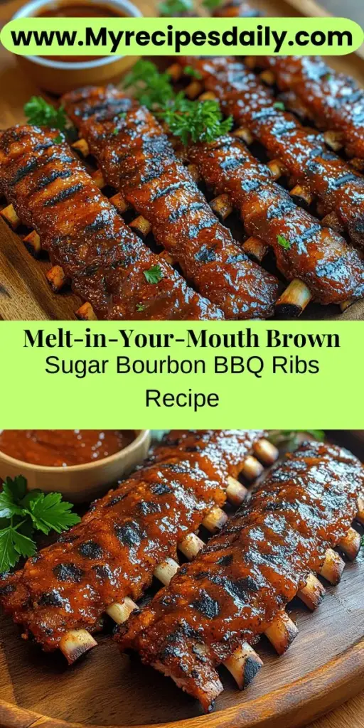 Indulge in the ultimate BBQ experience with these Fall-Off-The-Bone Brown Sugar Bourbon BBQ Ribs! Perfectly tender and bursting with flavor, this recipe combines sweet brown sugar and rich bourbon for a mouthwatering glaze. From choosing quality baby back ribs to mastering a balanced spice rub, you'll learn all the essential techniques for achieving that coveted tenderness. Ideal for family gatherings or summer cookouts, this dish is sure to impress everyone at your table!