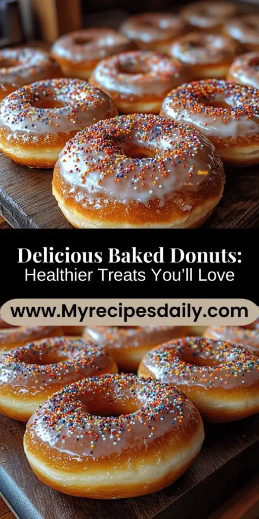 Discover the joy of making baked donuts at home with this delightful recipe for The Most Delicious Baked Donuts. Enjoy a healthier take on a classic treat that offers a fluffy texture and endless flavor options. Customize with your favorite toppings, from classic glazes to exotic flavors, and savor the aroma as they bake. Perfect for breakfast, brunch, or any sweet occasion, these baked donuts will satisfy your cravings without the guilt. Get started today for a fun and delicious baking experience!