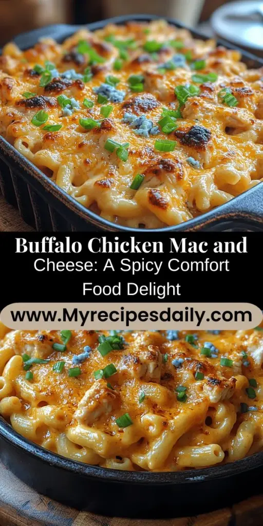 Indulge in the delicious fusion of flavors with Buffalo Chicken Mac and Cheese. This recipe combines the creamy goodness of classic mac and cheese with the spicy kick of buffalo chicken, creating a satisfying dish perfect for any occasion. Easy to prepare and customizable to your spice preference, it's ideal for weeknight dinners or entertaining guests. Explore the key ingredients, preparation tips, and creative variations to make this comfort food favorite your own.