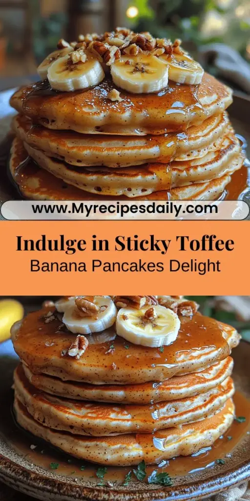 Get ready to treat yourself with Sticky Toffee Banana Pancakes! This indulgent recipe combines the delightful sweetness of ripe bananas with rich, gooey sticky toffee sauce, creating a breakfast experience like no other. Perfect for breakfast, brunch, or dessert, these pancakes are easy to whip up, even for novice chefs. With simple ingredients and straightforward steps, you’ll be serving fluffy pancakes that bring comfort and joy to any table.