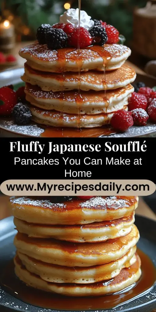 Discover the magic of fluffy Japanese soufflé pancakes with this ultimate recipe guide. Known for their cloud-like texture and delightful presentation, these pancakes are an impressive addition to any breakfast table. Learn how to achieve the perfect height and airy consistency by whipping egg whites and using gentle folding techniques. With tips on cooking methods and creative serving ideas, you’ll be on your way to making delicious, Instagram-worthy pancakes at home. Your brunch game is about to be elevated!