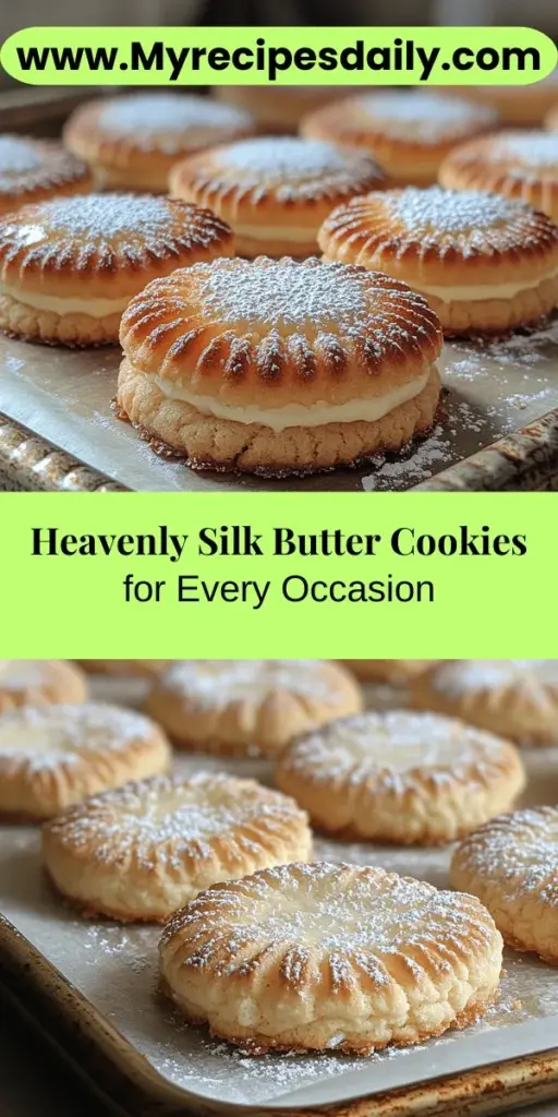 Discover the joy of baking with Heavenly Silk Butter Cookies, a timeless treat perfect for any occasion. With their rich buttery flavor and melt-in-your-mouth texture, these cookies are sure to impress. This easy recipe focuses on quality ingredients, making it accessible for bakers of all skill levels. From mixing the dough to achieving the ideal bake, you'll learn step-by-step how to create delightful cookies that are perfect for sharing or enjoying with your favorite beverage. Elevate your cookie game today!