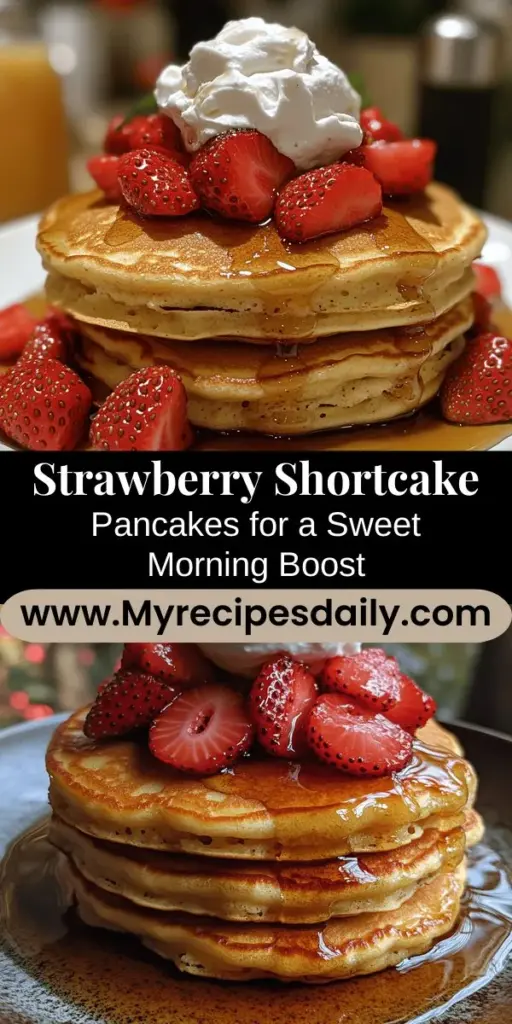 Start your day with a sweet twist on breakfast by making Strawberry Shortcake Pancakes! This delightful recipe merges the classic flavors of strawberry shortcake with fluffy pancakes, topped with fresh strawberries and whipped cream. Perfect for brunch or a special occasion, these pancakes are easy to create from scratch, ensuring a satisfying morning meal. Dive into the step-by-step guide and elevate your breakfast experience with this deliciously nostalgic treat. Treat yourself and your loved ones to the ultimate breakfast indulgence!