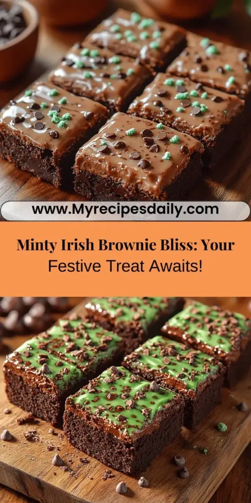 Discover the perfect festive treat with Minty Irish Brownie Bliss! This delightful dessert combines the rich, fudgy texture of brownies with a refreshing mint twist, making it an ideal addition to any celebration. With a vibrant green hue and the delicious flavors of chocolate and peppermint, these brownies are sure to impress your guests. Learn about the essential ingredients and step-by-step instructions to create this scrumptious treat that harmonizes festive spirit and indulgent taste. Get ready to bake and share the joy!