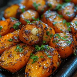 If you're looking for a side dish that perfectly balances sweet and savory flavors, look no further than honey garlic glazed carrots. This delightful recipe transforms ordinary carrots into a gourmet accompaniment that complements a variety of main courses. The combination of honey's natural sweetness and garlic's robust flavor creates a mouthwatering glaze that elevates the humble carrot to new culinary heights. Whether you're preparing a festive holiday feast, a casual family dinner, or a quick weeknight meal, these honey garlic glazed carrots are sure to impress your guests and family alike.