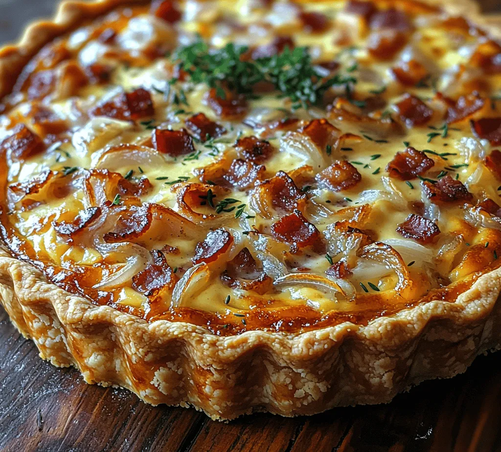 Quiche Lorraine, a classic French dish, has charmed taste buds across the globe with its rich flavors and delightful textures. Originating from the Lorraine region of France, this savory pie combines a creamy filling with a crispy crust, making it a versatile choice for any meal of the day. Whether served at a leisurely brunch, a light lunch, or an elegant dinner, Quiche Lorraine offers a satisfying balance of flavors that can please even the most discerning palate.