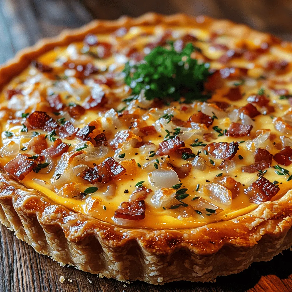 Quiche Lorraine, a classic French dish, has charmed taste buds across the globe with its rich flavors and delightful textures. Originating from the Lorraine region of France, this savory pie combines a creamy filling with a crispy crust, making it a versatile choice for any meal of the day. Whether served at a leisurely brunch, a light lunch, or an elegant dinner, Quiche Lorraine offers a satisfying balance of flavors that can please even the most discerning palate.