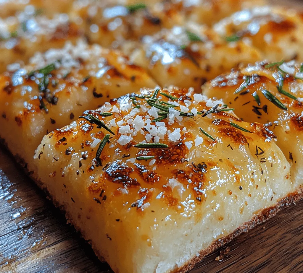Focaccia bread is a beloved Italian flatbread known for its soft, airy texture and delightful flavor profile. Originating from the ancient Etruscans and Romans, focaccia has evolved into a staple in Italian cuisine and has found its place in the hearts and homes of bread lovers around the world. Characterized by its rich taste, often enhanced with olive oil, herbs, and toppings, focaccia is more than just a bread; it’s a canvas for culinary creativity.