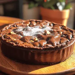 Imagine a dessert that bridges the gap between a rich brownie and a luscious pie, creating a treat that is both visually stunning and irresistibly delicious. The Indulgent Gooey Brownie Pie is just that—a delightful fusion of two beloved desserts that promises to tantalize your taste buds and impress your guests. This decadent dessert is perfect for various occasions, whether you’re hosting a dinner party, celebrating a special milestone, or simply indulging in a cozy night at home.