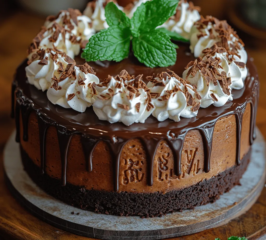 The delightful combination of chocolate and mint has long captivated dessert enthusiasts, bringing an irresistible freshness to the rich decadence of chocolate. This dynamic duo is not just a flavor pairing; it’s a classic that evokes fond memories of indulgent treats and festive gatherings. Among the myriad of desserts that celebrate this enchanting combination, the Mint Chocolate Cheesecake Cake stands out, drawing attention with its stunning layers and mouthwatering flavors.