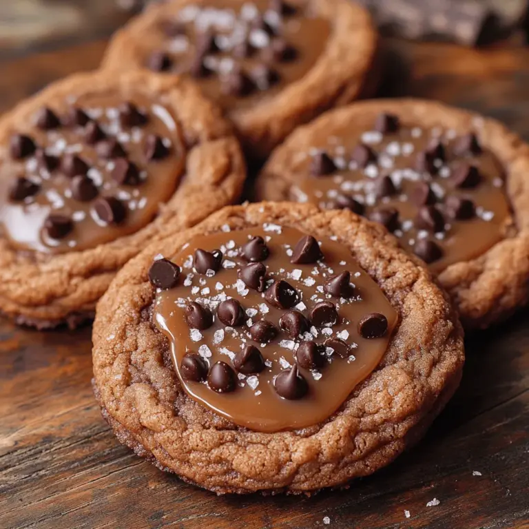 When it comes to comfort food, few treats can rival the simple pleasure of a freshly baked cookie. The aroma wafting through the kitchen, the first bite yielding to a soft, chewy interior, and the sweet symphony of flavors dancing on the palate—all combine to create an irresistible experience. Among the vast array of cookie varieties, dark chocolate caramel cookies stand out as a truly decadent choice. This recipe invites you to explore the enchanting combination of rich, dark chocolate paired with the luscious sweetness of caramel, creating a cookie that is not just delicious but a delightful indulgence.