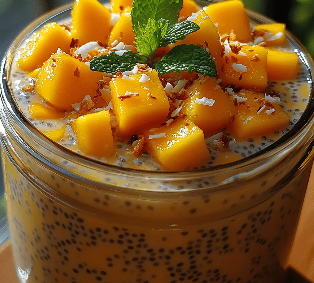 In recent years, chia pudding has surged in popularity as a go-to healthy dessert option, appealing to health-conscious individuals and dessert lovers alike. This versatile dish combines the nutritional powerhouse of chia seeds with various delicious flavors, making it a favorite for breakfast, snacks, and even light desserts. Among the myriad of chia pudding recipes, the Tropical Bliss Mango Chia Pudding stands out as a particularly refreshing summer treat that captures the essence of sunshine and tropical vibes.