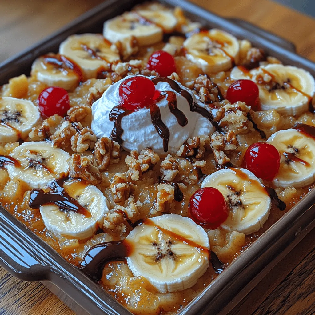 To make the perfect Banana Split Dump Cake, it’s essential to understand the role each ingredient plays in creating the ultimate flavor profile and texture. Let’s dive into the heart of this delightful dessert.