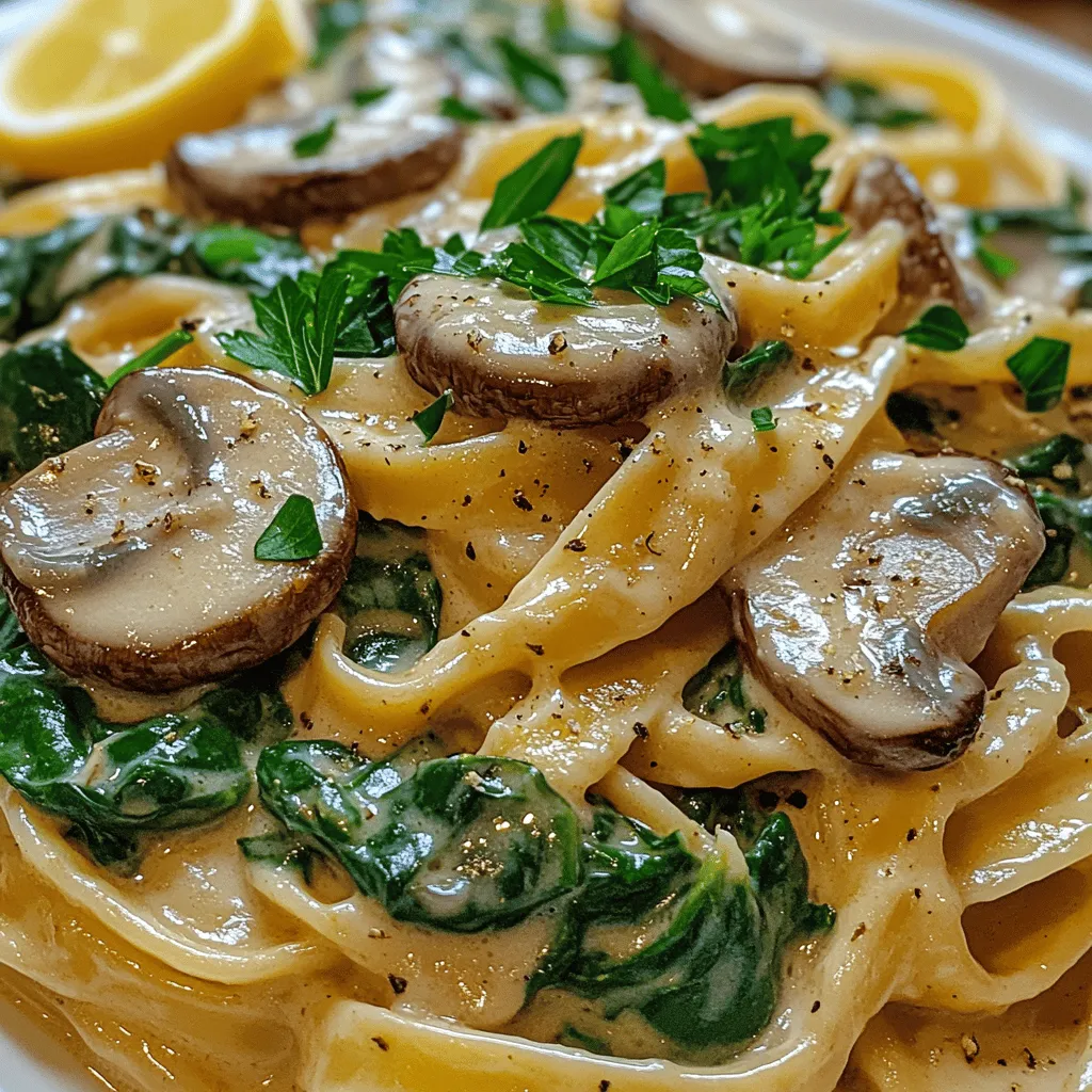 If you’re searching for a dish that embodies comfort while also being a feast for the senses, look no further than Spinach & Mushroom Velvet Pasta. This delightful recipe merges the earthiness of mushrooms with the vibrant appeal of fresh spinach, all enveloped in a luxurious creamy sauce. As you twirl your fork into this velvety goodness, you’ll discover a dish that is not only rich in flavor but also brimming with nutrients.