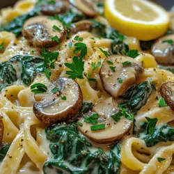 If you’re searching for a dish that embodies comfort while also being a feast for the senses, look no further than Spinach & Mushroom Velvet Pasta. This delightful recipe merges the earthiness of mushrooms with the vibrant appeal of fresh spinach, all enveloped in a luxurious creamy sauce. As you twirl your fork into this velvety goodness, you’ll discover a dish that is not only rich in flavor but also brimming with nutrients.