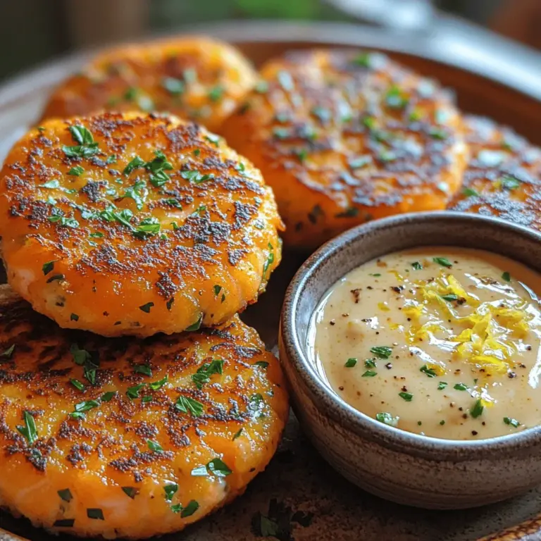 Are you looking for a delicious and nutritious meal that can be prepared in under 30 minutes? Look no further than zesty salmon patties with lemon garlic sauce. This flavorful dish combines the rich taste of fresh salmon with a tangy, vibrant sauce that elevates the entire experience. Perfect for a weeknight dinner or a weekend brunch, these salmon patties are sure to impress family and friends alike.