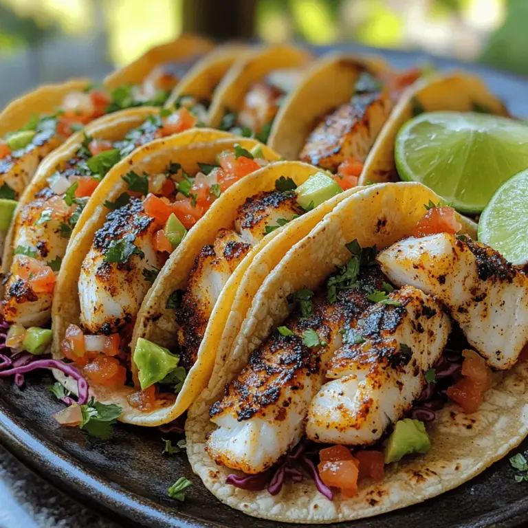 Fish tacos have carved a unique niche in culinary culture, celebrated for their fresh flavors, vibrant colors, and satisfying textures. Originating from the coastal regions of Mexico, fish tacos have become a staple in many restaurants and homes, appealing to both seafood lovers and those seeking a lighter alternative to traditional meat tacos. With the growing trend towards healthier eating, fish tacos offer a delicious way to incorporate lean protein and fresh ingredients into your diet.
