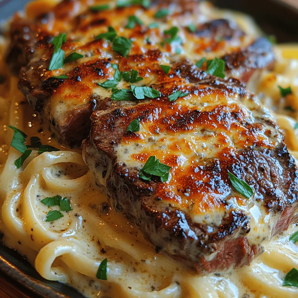 Discover the rich and satisfying flavors of Steak Gorgonzola Alfredo Delight, a dish that combines tender sirloin steak with creamy, cheesy pasta to create a delightful dining experience. This recipe is a perfect fusion of hearty meat and luxurious sauce, making it a standout choice for family dinners, special occasions, or even a cozy night in. In this article, we will guide you through the preparation of this exquisite recipe, exploring its origins, nutritional benefits, and why it is a fantastic choice for any occasion. Whether you’re looking to impress guests or simply want to indulge in a comforting meal, this Steak Gorgonzola Alfredo is sure to please.