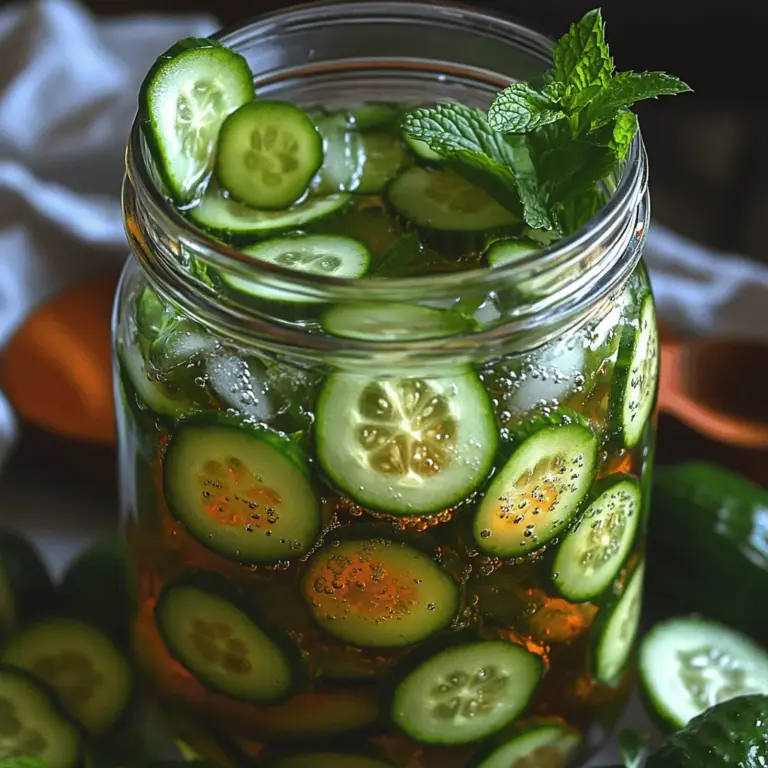 Staying hydrated is crucial for maintaining overall health and well-being. With the summer heat beating down or during a busy workday, it’s easy to reach for sugary sodas or artificially flavored drinks. However, these beverages can often lead to unwanted calories and sugar highs. Enter cucumber mint water—a refreshing and flavorful alternative that not only quenches your thirst but also provides a host of health benefits.