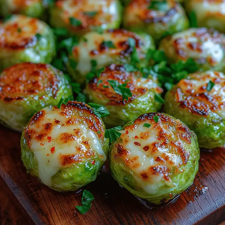 Brussels sprouts, often misunderstood and sometimes underrated, are a powerhouse of nutrition and flavor. These little green gems belong to the cruciferous vegetable family and are known for their unique taste and impressive health benefits. When prepared correctly, Brussels sprouts can transform from a bland side dish into a crispy, flavorful delight that tantalizes your taste buds. In this recipe, we explore the irresistible combination of garlic and Parmesan cheese, which elevates Brussels sprouts to new culinary heights.