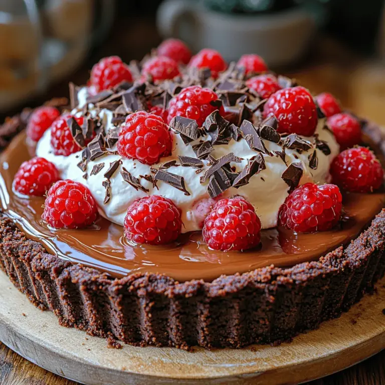 Indulging in a slice of decadent chocolate raspberry pie is an experience that tantalizes the taste buds and satisfies the soul. This dessert combines the rich, velvety texture of chocolate with the bright tartness of fresh raspberries, creating a perfect harmony of flavors. A chocolate raspberry pie is more than just a dessert; it’s a celebration of contrasting tastes and textures that work together to create a memorable eating experience.