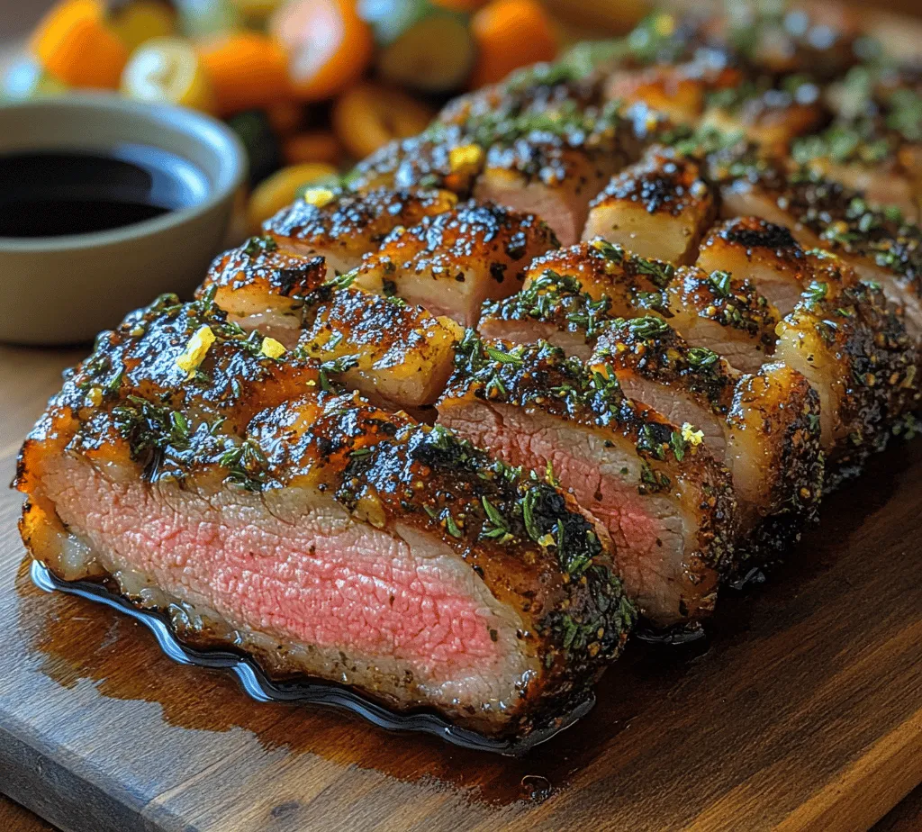 Coating your rack of lamb with a flavorful mustard and herb mixture is a crucial step in this recipe, as it not only enhances the flavor but also contributes to a visually appealing crust. Start by preparing your herb mixture, which typically includes fresh rosemary, thyme, parsley, and garlic, mixed with Dijon mustard and a touch of olive oil. The mustard acts as an adhesive, ensuring that the herbs stick to the meat and infuse it with flavor during cooking.