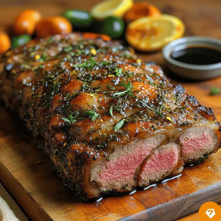 Coating your rack of lamb with a flavorful mustard and herb mixture is a crucial step in this recipe, as it not only enhances the flavor but also contributes to a visually appealing crust. Start by preparing your herb mixture, which typically includes fresh rosemary, thyme, parsley, and garlic, mixed with Dijon mustard and a touch of olive oil. The mustard acts as an adhesive, ensuring that the herbs stick to the meat and infuse it with flavor during cooking.