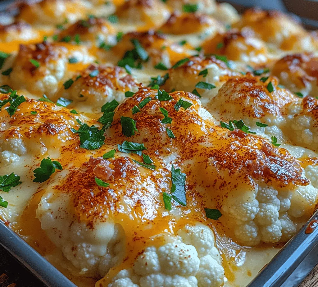 In the realm of comfort food, few dishes evoke the same joy as a warm, cheesy bake. The Cheesy Cauliflower Delight Bake is a perfect fusion of health and indulgence, transforming humble cauliflower into a rich, creamy dish that is sure to please both vegetarians and meat-lovers alike. This dish not only satisfies your craving for cheese but also incorporates nutritious ingredients, making it a perfect side or even a main dish. In this article, we will explore the ingredients, preparation methods, and nutritional benefits of this delightful recipe, ensuring you can recreate it with ease and confidence.