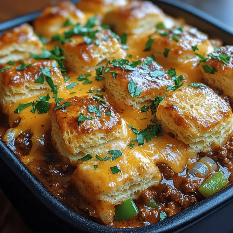 Casseroles have long held a cherished place in the hearts and homes of families across the globe. These hearty, one-dish meals embody comfort, convenience, and a warm, inviting aroma that fills the kitchen. Among the myriad of casserole options, the Sloppy Joe Casserole Delight stands out as a quintessential family-friendly dish. This recipe combines the nostalgic flavors of classic Sloppy Joes with the ease of a casserole, making it an instant favorite for both kids and adults alike.