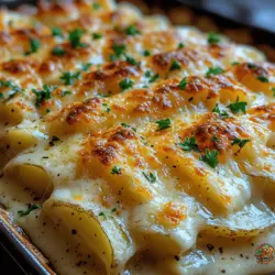 When it comes to comfort food, few dishes can rival the warm, indulgent embrace of Creamy Cheesy Au Gratin Potatoes. This delightful dish, characterized by its rich, velvety texture and cheesy flavor, has earned a cherished spot on dining tables across the world. Whether served as a side dish at holiday gatherings, a comforting accompaniment to a weeknight meal, or the star of a rustic dinner party, Au Gratin Potatoes are a culinary classic that never fails to impress.