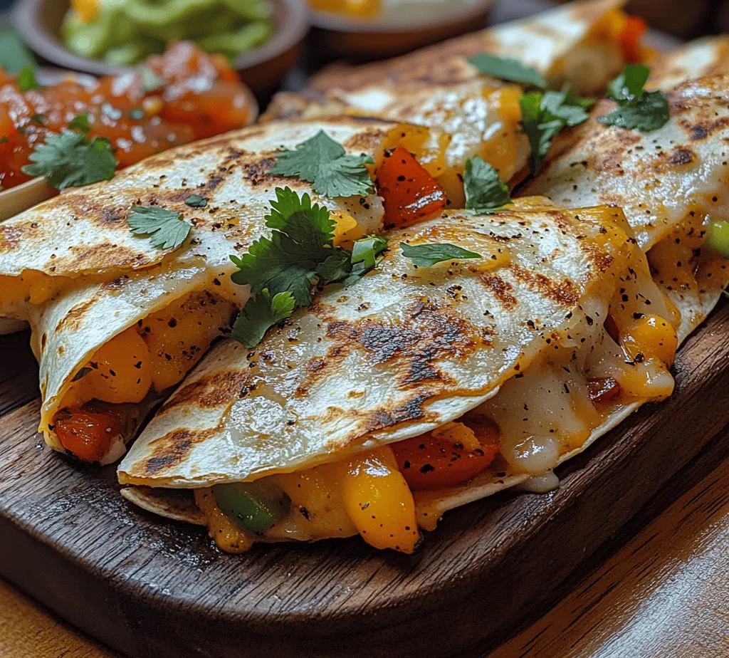 Quesadillas hold a special place in the culinary landscape of Mexican cuisine, renowned for their delightful combination of crispy tortillas and savory fillings. As a versatile dish, quesadillas can be enjoyed as a quick snack, a satisfying meal, or even a party appetizer. What truly elevates quesadillas into the realm of comfort food is the generous melting of cheese that transforms each bite into a gooey, indulgent experience.