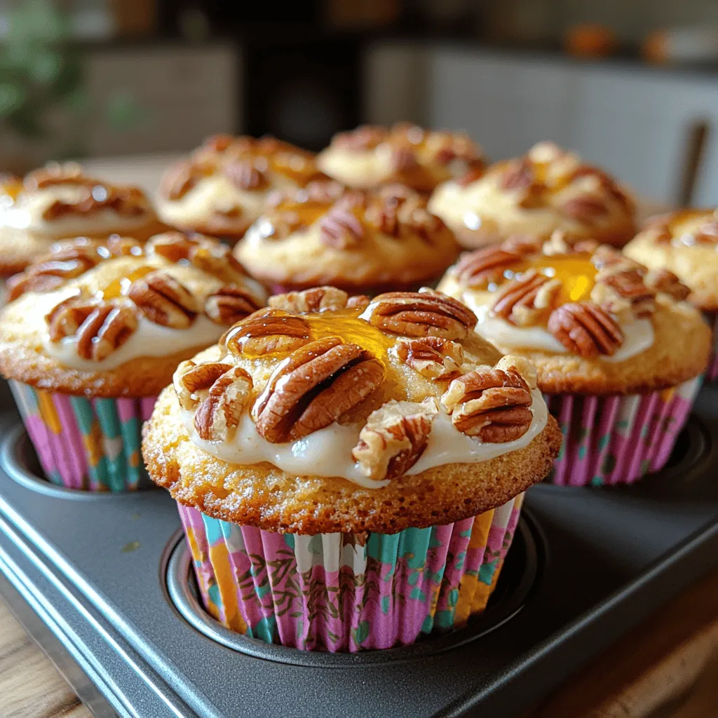 Imagine waking up to the enticing aroma of freshly baked muffins wafting through your kitchen, the promise of a rich and creamy cheesecake filling paired with the delightful crunch of toasted pecans. Honey Pecan Cheesecake Muffins are a culinary creation that not only satisfies your sweet tooth but also elevates your breakfast, brunch, or snack time to gourmet status. These muffins perfectly balance the rich, creamy texture of cheesecake with the light, fluffy nature of a classic muffin, making them a delicious treat at any hour of the day.