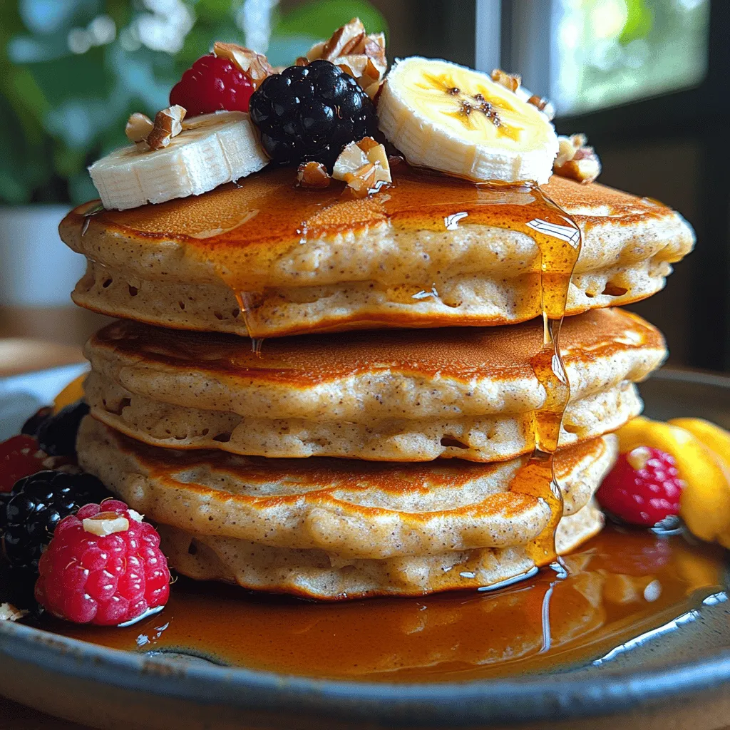 To achieve the perfect Fluffy Banana Oatmeal Pancakes, it’s essential to understand the role of each ingredient involved in this recipe. Each component contributes not only to the flavor and texture but also to the nutritional profile of the pancakes. Let’s dive into the key ingredients that will make your pancake experience extraordinary.