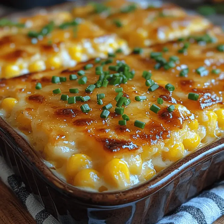 Originating from the heart of American comfort food, corn casserole has roots deeply embedded in the Southern and Midwestern culinary traditions. Over the years, this dish has evolved, with countless variations showcasing local ingredients and personal touches. The honey-glazed version stands out with its harmonious balance of sweet and savory flavors. The addition of honey not only enhances the natural sweetness of the corn but also adds a glossy finish that makes each bite a true delight.