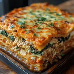 Lasagna is a quintessential comfort food that has earned its place in the hearts of many across the globe. This layered pasta dish, traditionally made with rich meat, cheese, and sauce, has evolved over the years to accommodate a variety of tastes and dietary preferences. Among the myriad of lasagna recipes available, the Hearty Chicken, Mushroom, and Spinach Lasagna stands out as a nutritious and satisfying meal that brings together a delightful medley of flavors and textures.