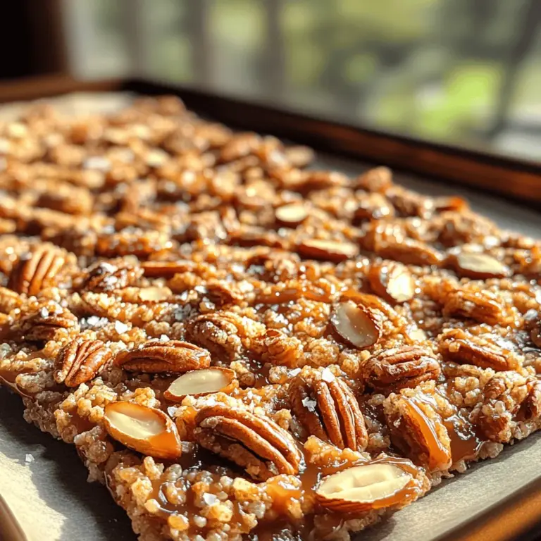 If you’re searching for a snack or dessert that will impress both your taste buds and your guests, look no further than Praline Crunch Delight. This delectable treat combines the irresistible crunch of nuts with the rich sweetness of caramel, creating a delightful balance that is hard to resist. With its inviting texture and robust flavors, Praline Crunch Delight serves as the perfect companion for afternoon tea, festive gatherings, or even as a delightful addition to your dessert table.