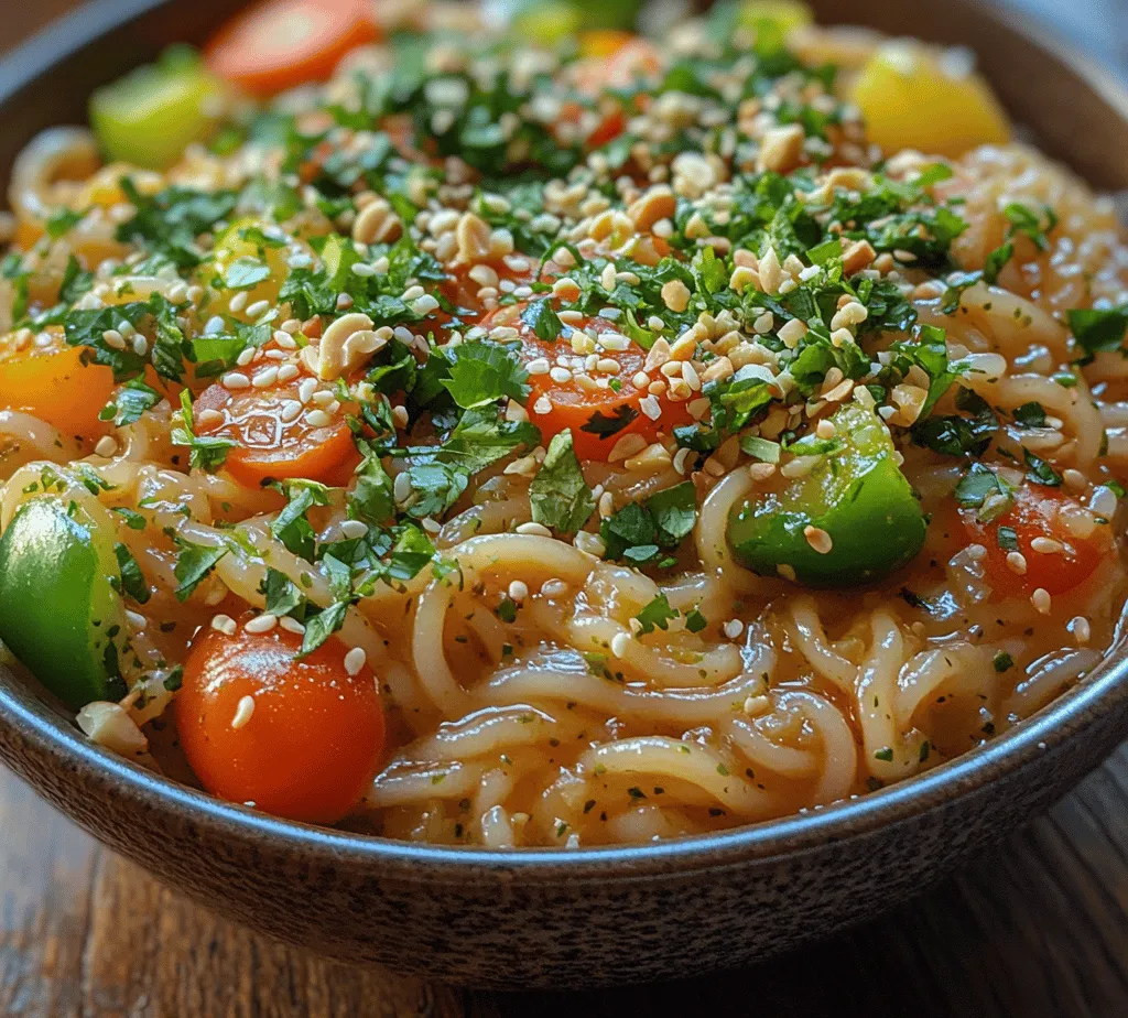 If you're on the lookout for a quick, vibrant, and refreshing meal that doesn't skimp on flavor, look no further than Zesty Cilantro Lime Noodles. This dish strikes the perfect balance between zesty and savory, making it an ideal choice for busy weeknights or when you want a light yet satisfying vegetarian option. With its simple preparation and customizable ingredients, this recipe can cater to a variety of dietary preferences while delivering a delightful culinary experience.