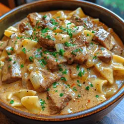 Beef stroganoff stands as one of the quintessential comfort foods, a dish that brings warmth and nostalgia to the dinner table. Its rich history and creamy texture have made it a beloved staple in households around the world. Originating from Russia, beef stroganoff has evolved over the years, finding its way into various culinary traditions. This particular recipe, Savory Beef Stroganoff Delight, captures the essence of this classic dish, promising an explosion of savory flavors enveloped in a luscious sauce.