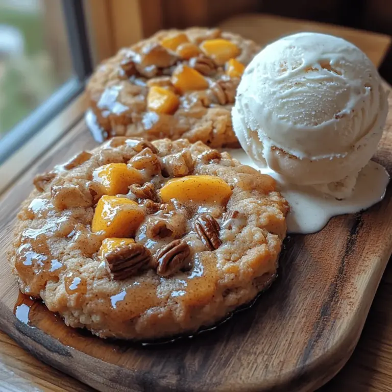 Summer is a time for fresh fruits and delightful desserts, and what could be better than combining the classic flavors of peach cobbler with the convenience of cookies? Dreamy Peach Cobbler Cookies are a unique treat that captures the essence of this beloved Southern dessert in a portable, easy-to-enjoy format. With juicy peaches, warm spices, and a buttery, crumbly texture, these cookies are perfect for summer gatherings, potlucks, or simply enjoying on a cozy evening at home.